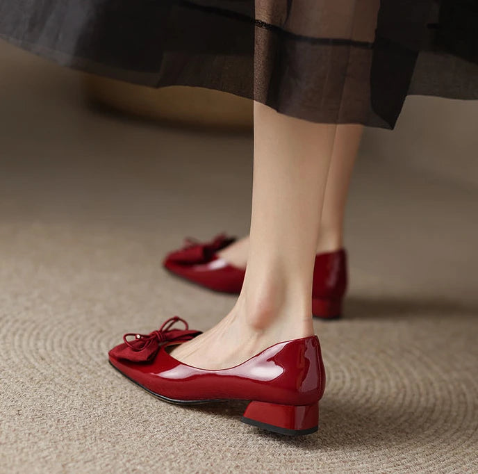 Coquette Bow Flats