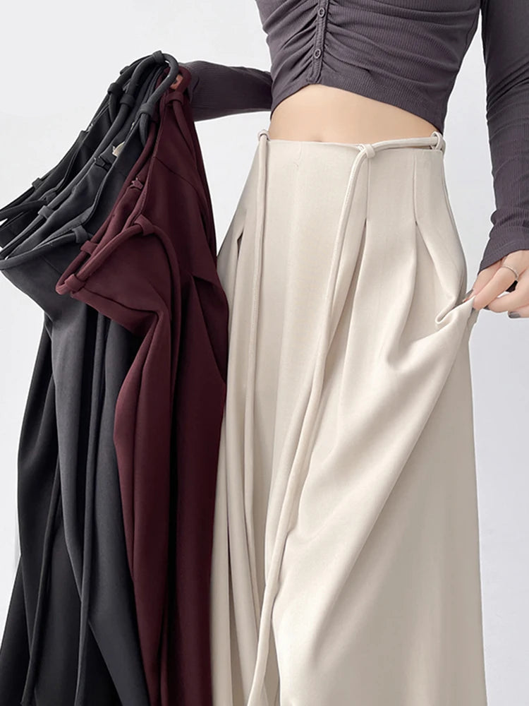 Pieghetta Pleated Wide-Leg Trousers