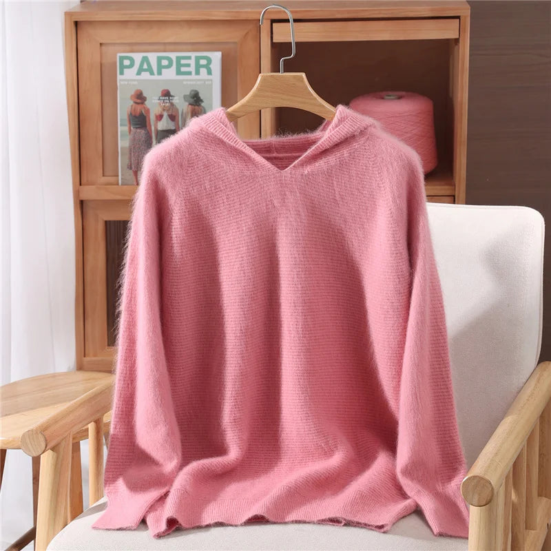 Cloudveil Mink Cashmere Hoodie