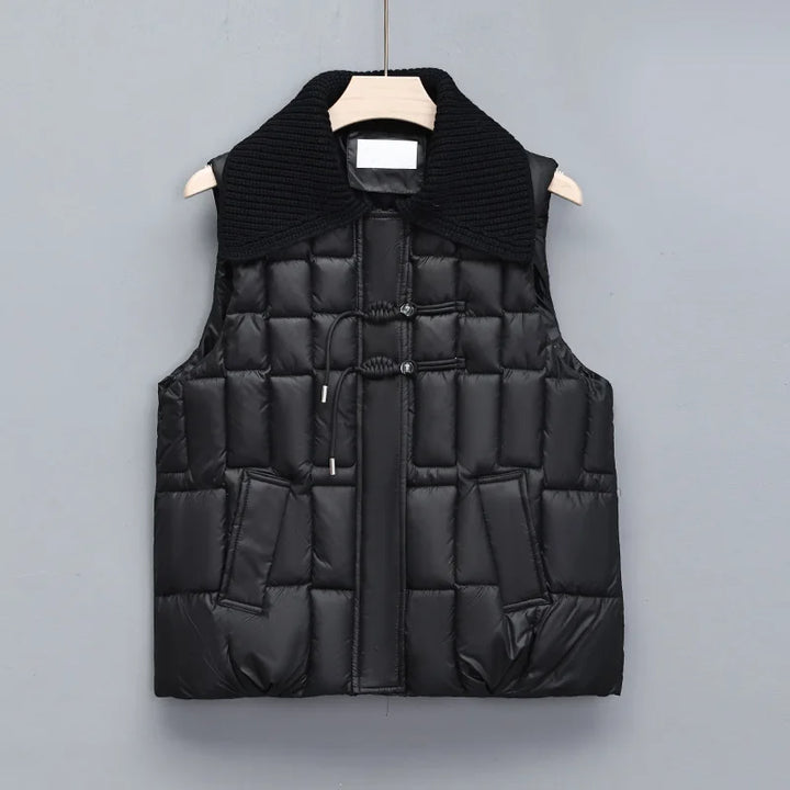 Isolde Down Cotton Vest
