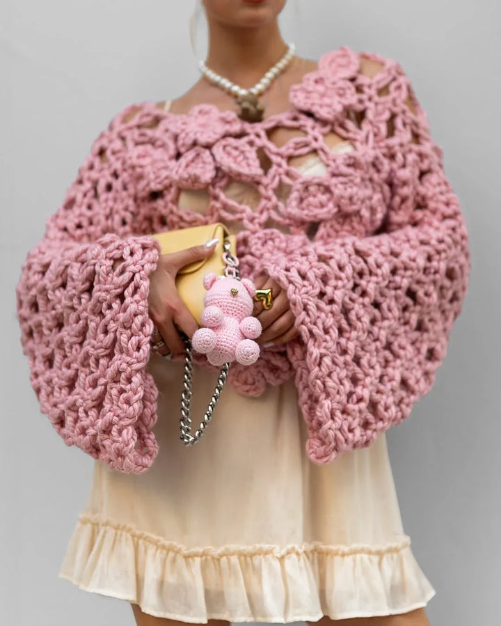 Rosetta Crochet Top