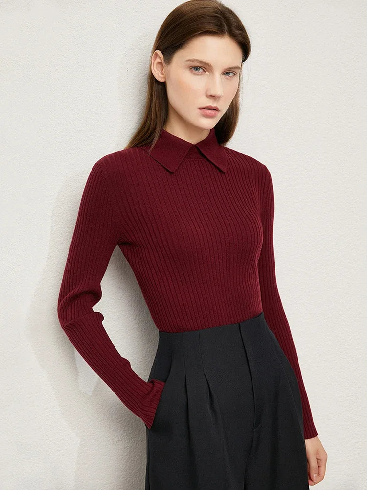 Blythe Ribbed Knit Polo