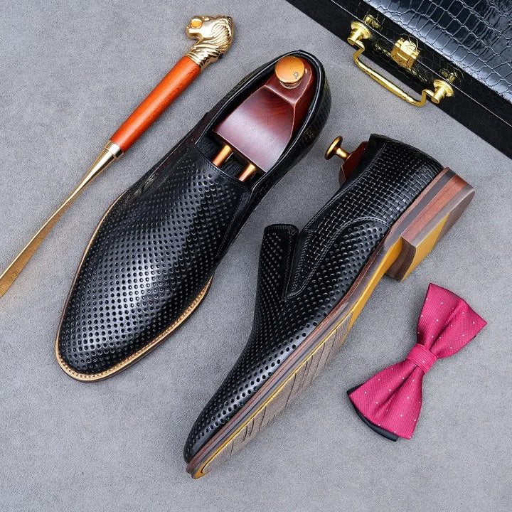 Perfora Leather Loafers