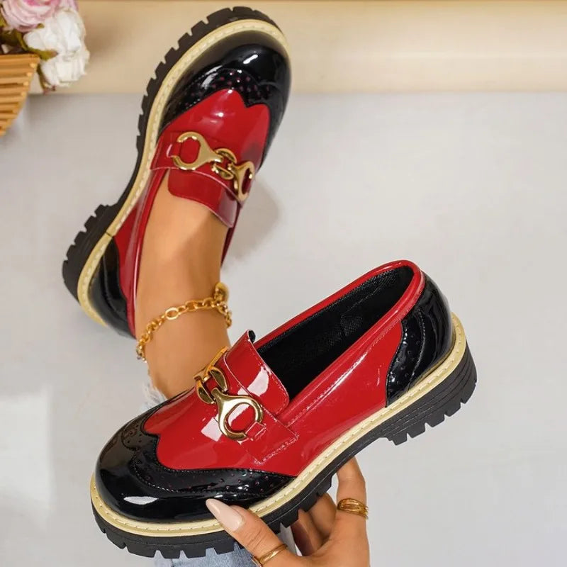 Bicolore Brogue Loafers