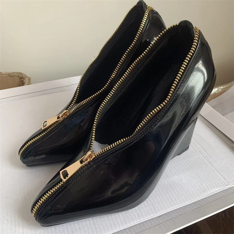 Zippra Wedge Pumps