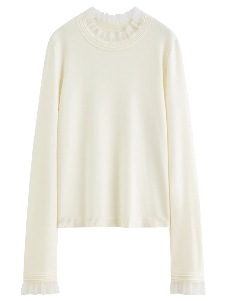 Roselle Wool Mock Neck