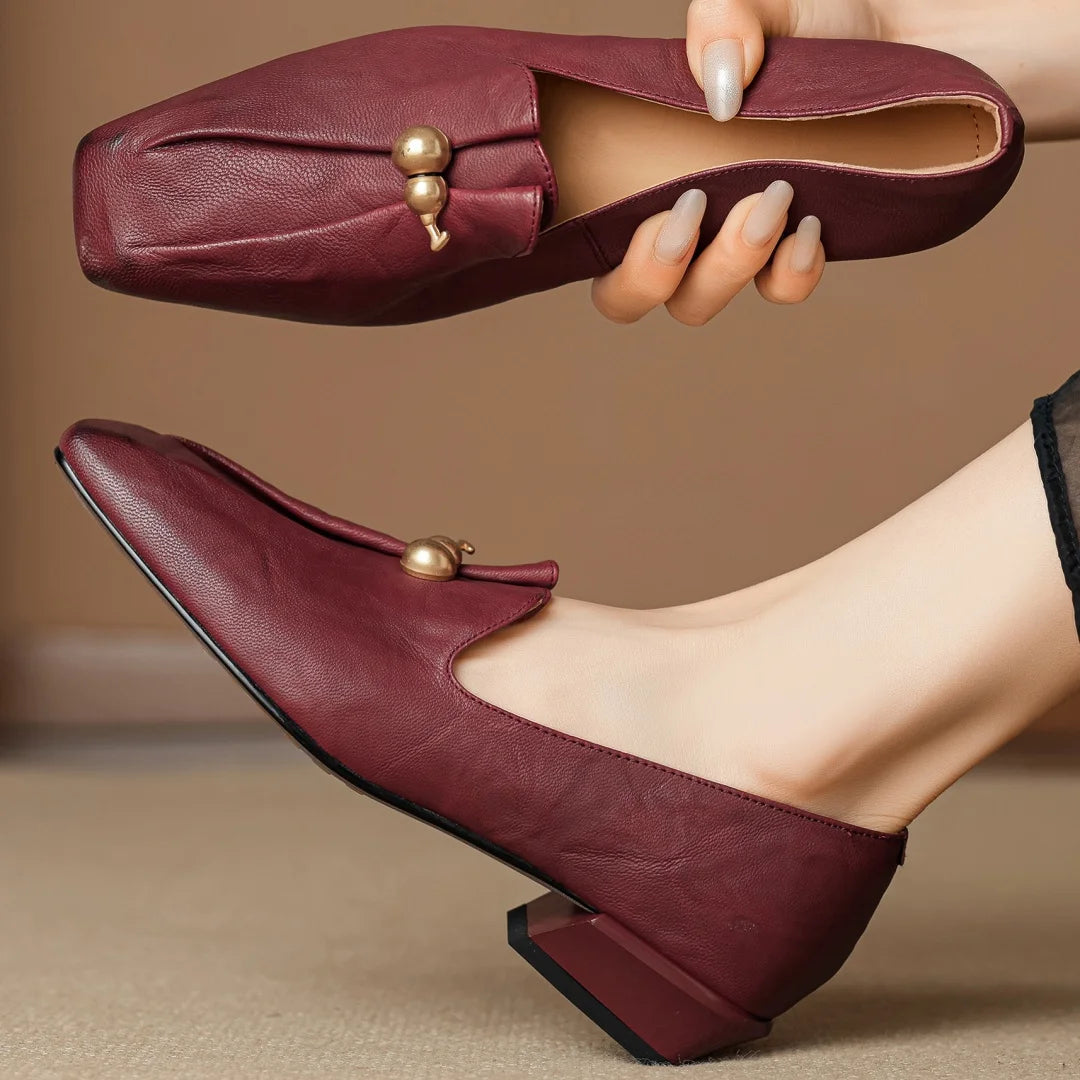 Orna Leather Loafers