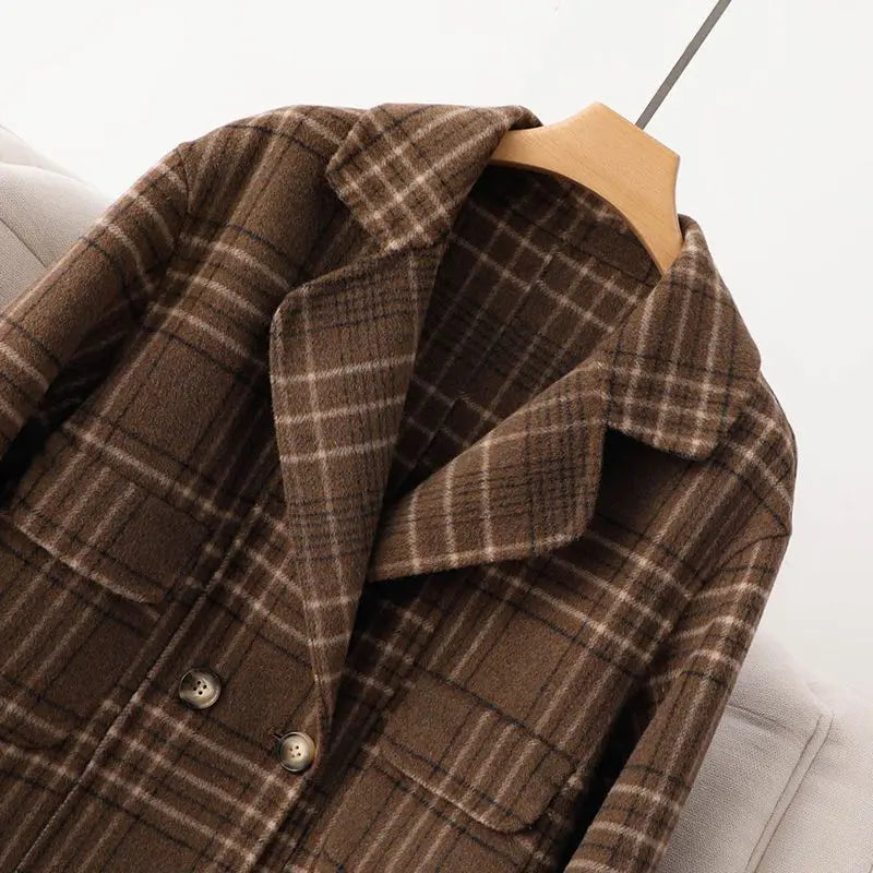 Harrow Plaid Wool Jacket