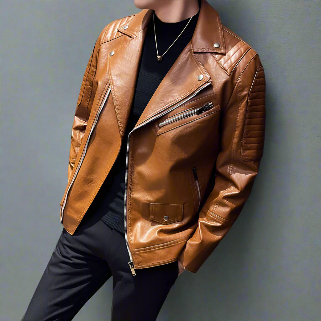 Michelangelo Firenze Leather Jacket