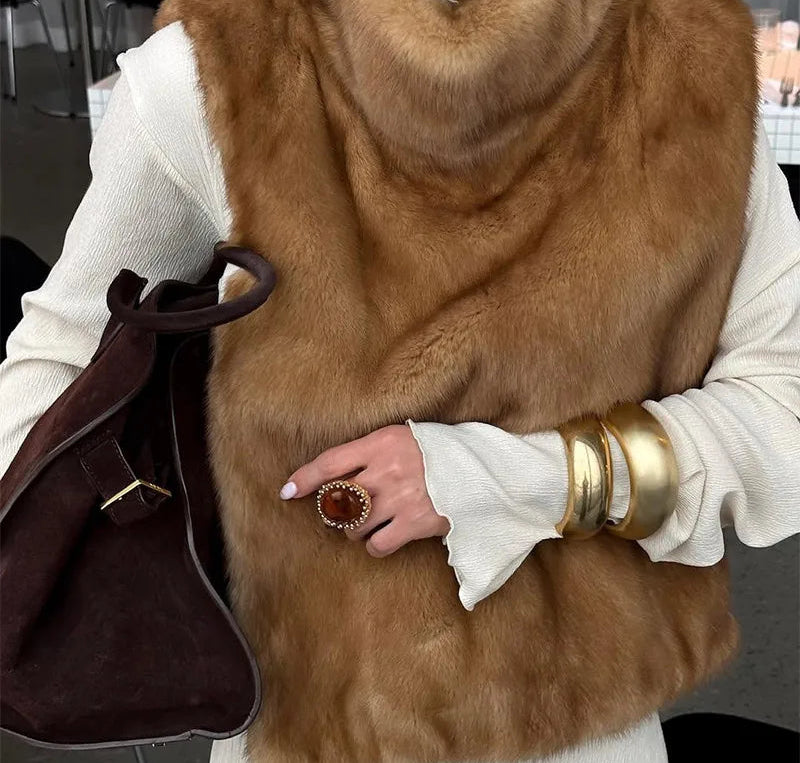 Solara Fur Vest