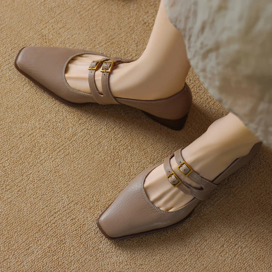 Firenze Dual Buckle Shoes