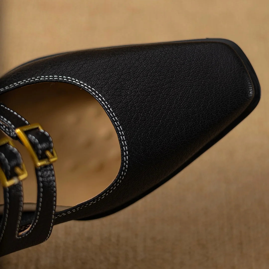 Firenze Dual Buckle Shoes