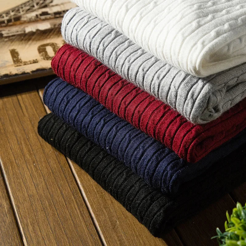 Ridge Cable Knit Sweater