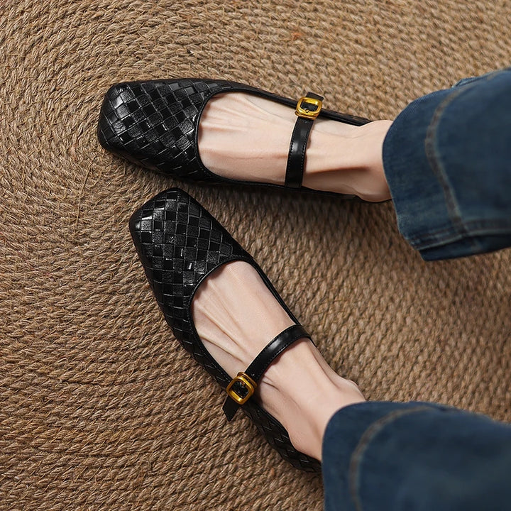 Milano Weave Flats