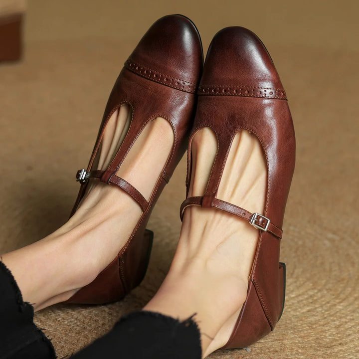 Belgrave Handmade Leather Flats
