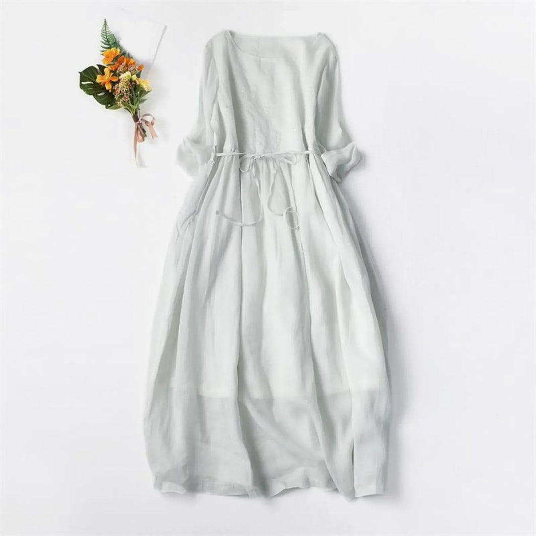 Heirloom Linen Dress