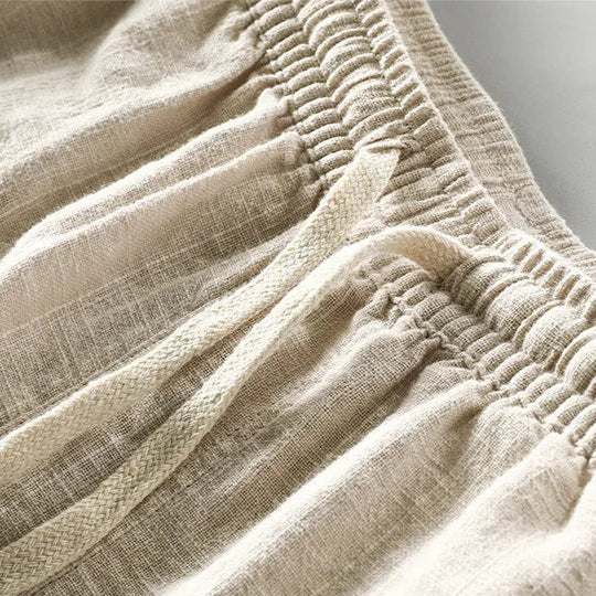 Cotton Linen Shorts