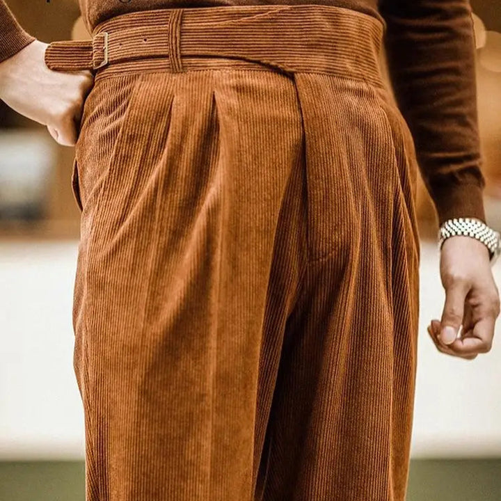 Capri Vintage Corduroy Trousers