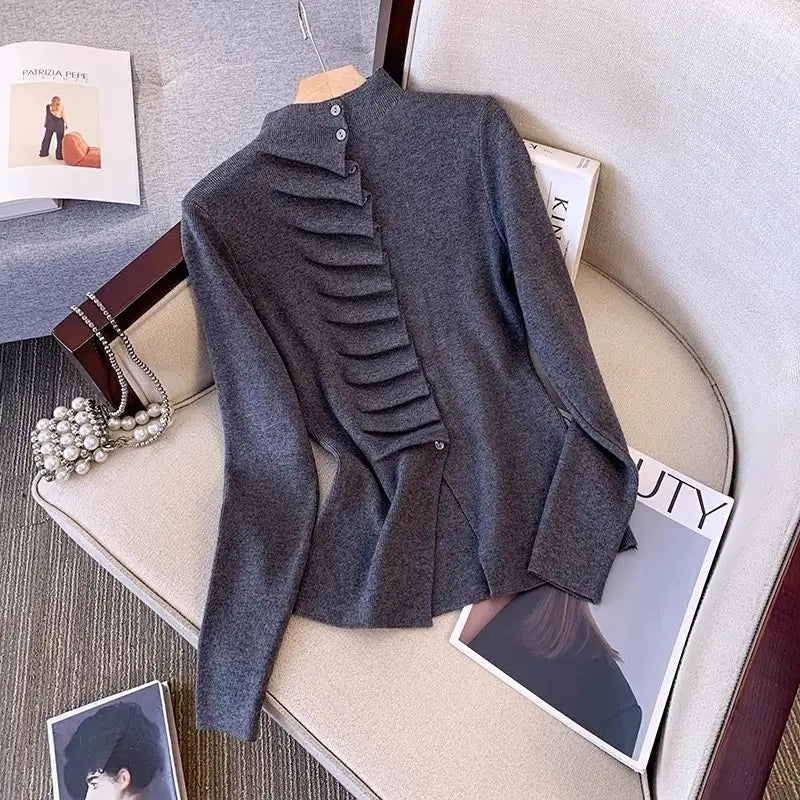 Scala Pleated Sweater