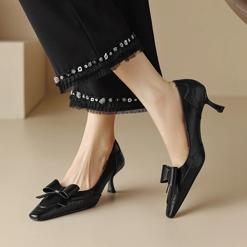 Amoura Brogue Pumps