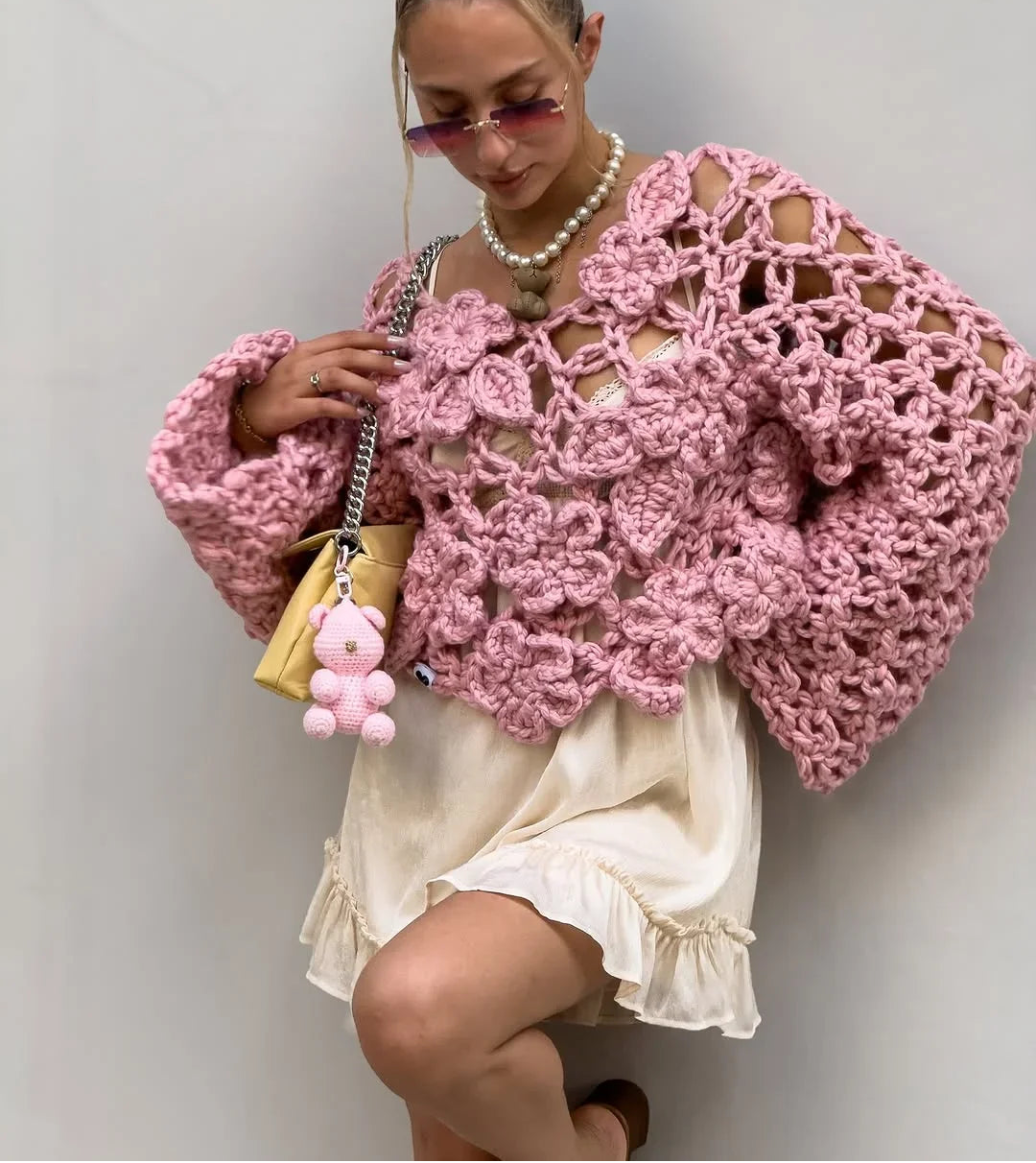 Rosetta Crochet Top