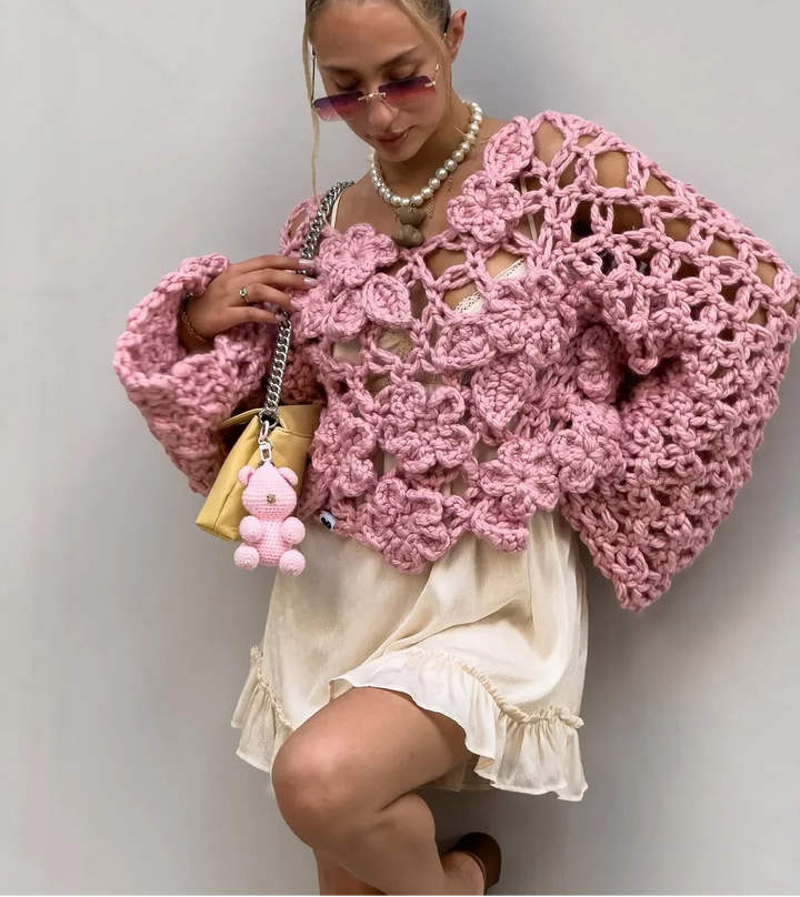Rosetta Crochet Top