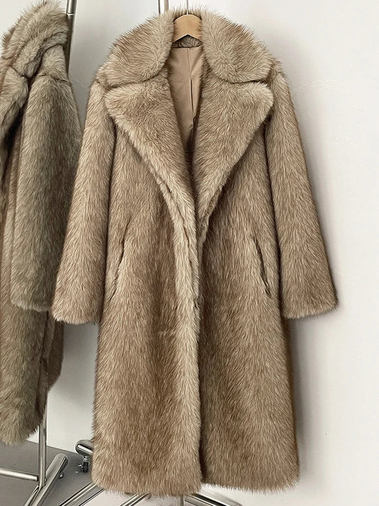 Ivana Faux Fur Coat