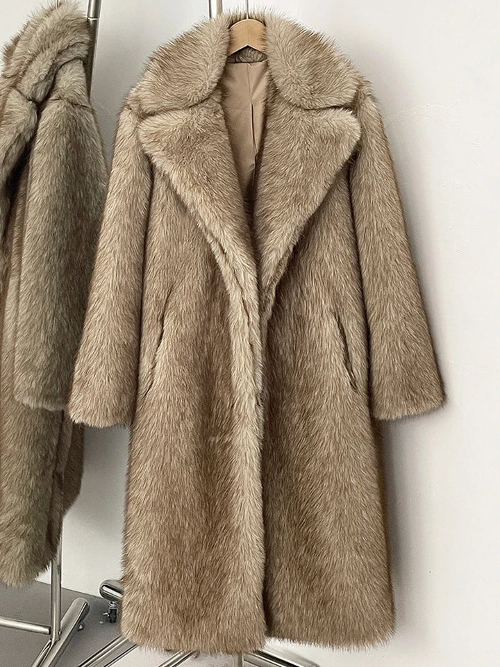 Ivana Faux Fur Coat