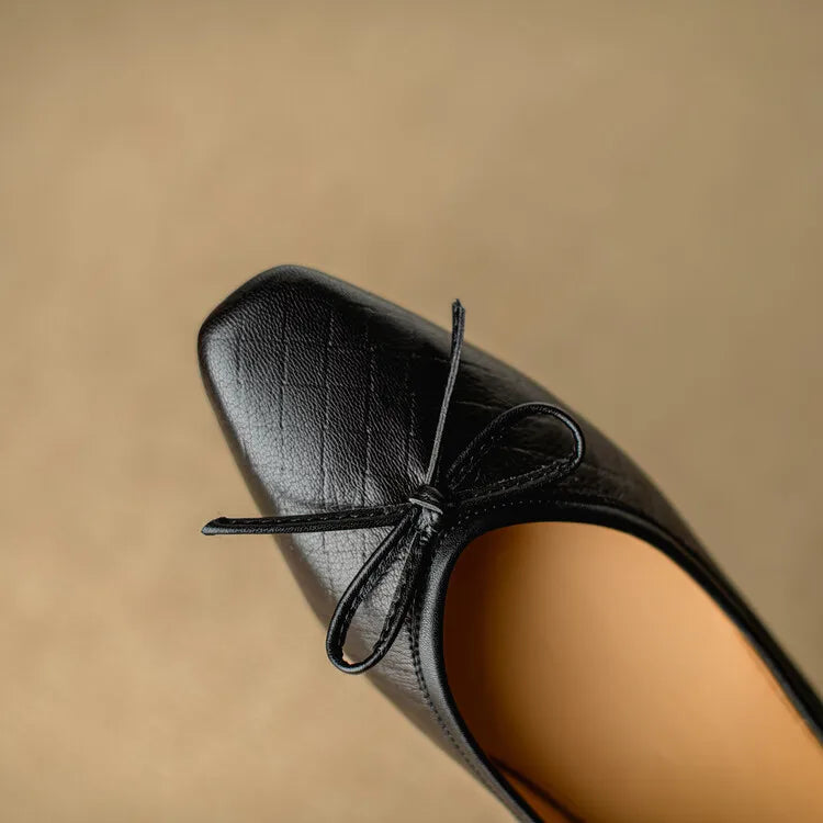 Mosaico Leather Flats