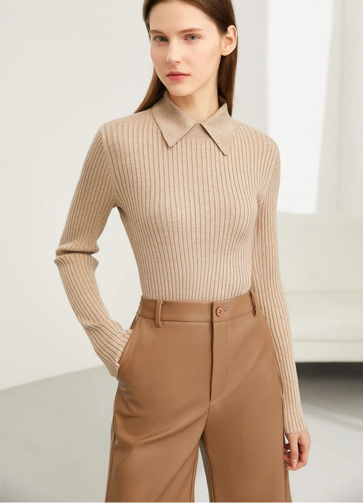 Blythe Ribbed Knit Polo
