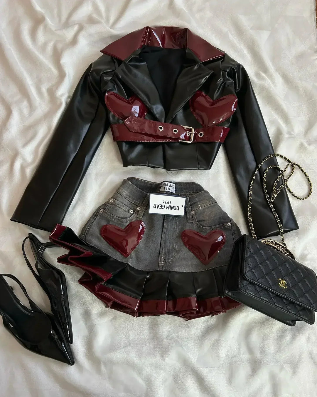 Olivia Klein Patchwork Set