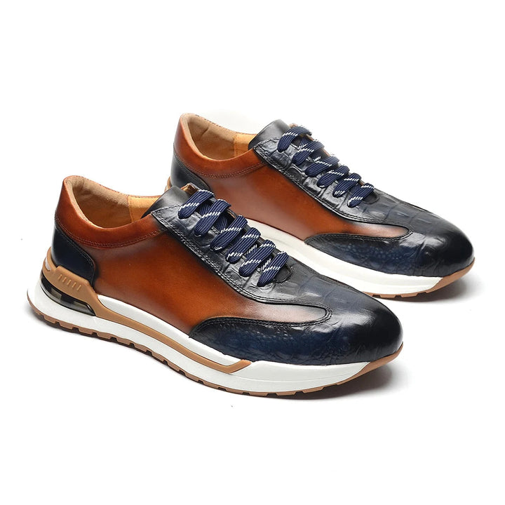 Marcelli Oxford Leather Sneakers