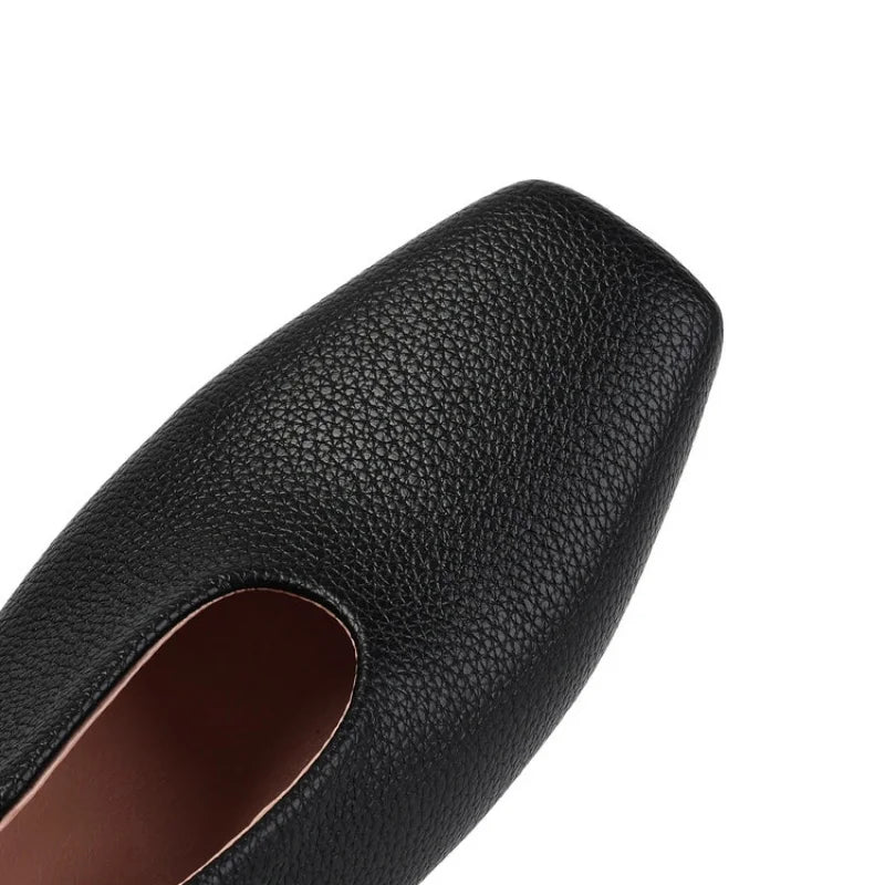 Semplicita Square-Toe Loafers