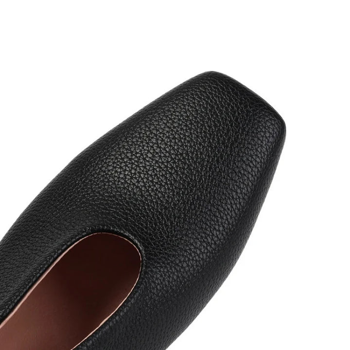 Semplicita Square-Toe Loafers