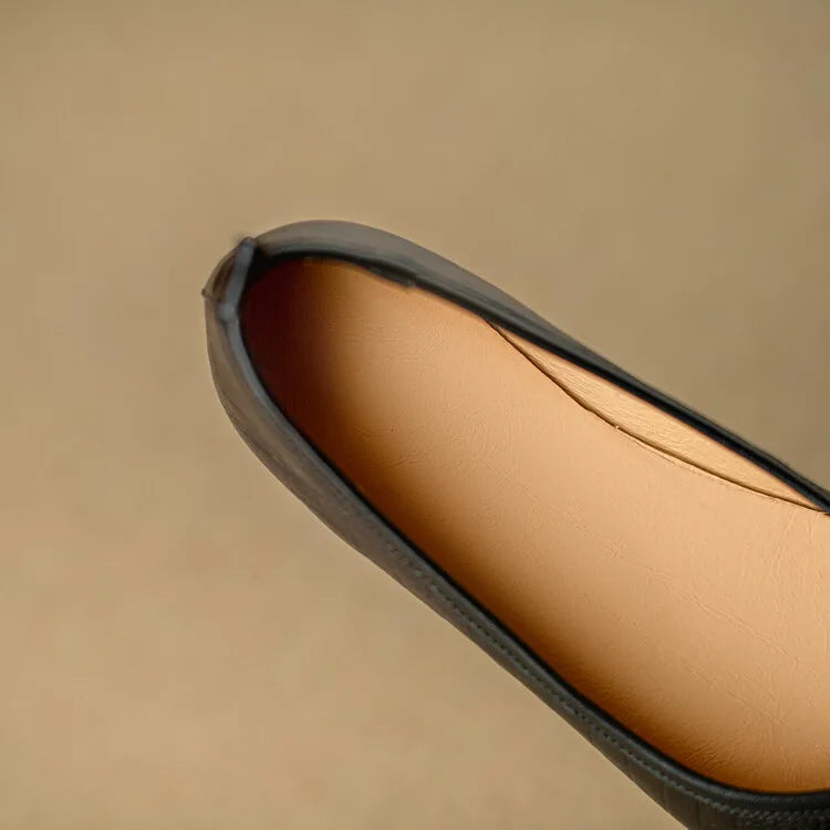 Mosaico Leather Flats