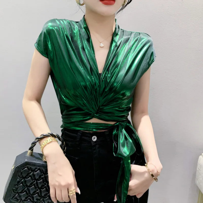 Liquid Drape Blouse