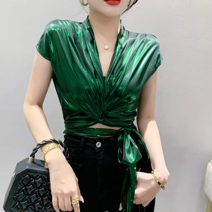 Liquid Drape Blouse