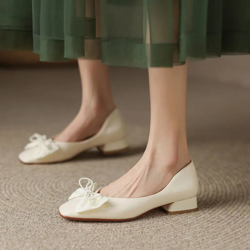 Coquette Bow Flats