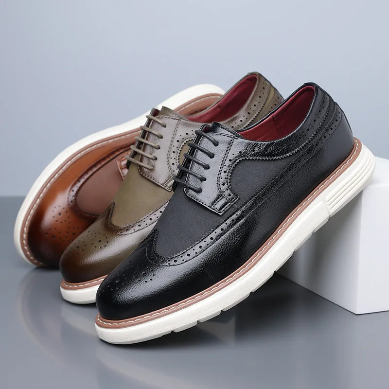 Marconi Leather Brogues