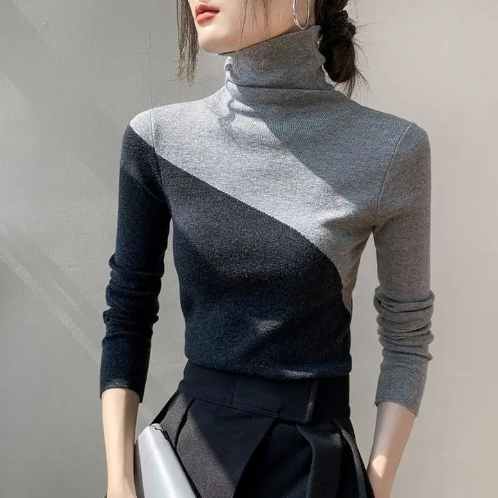 Oblique Turtleneck
