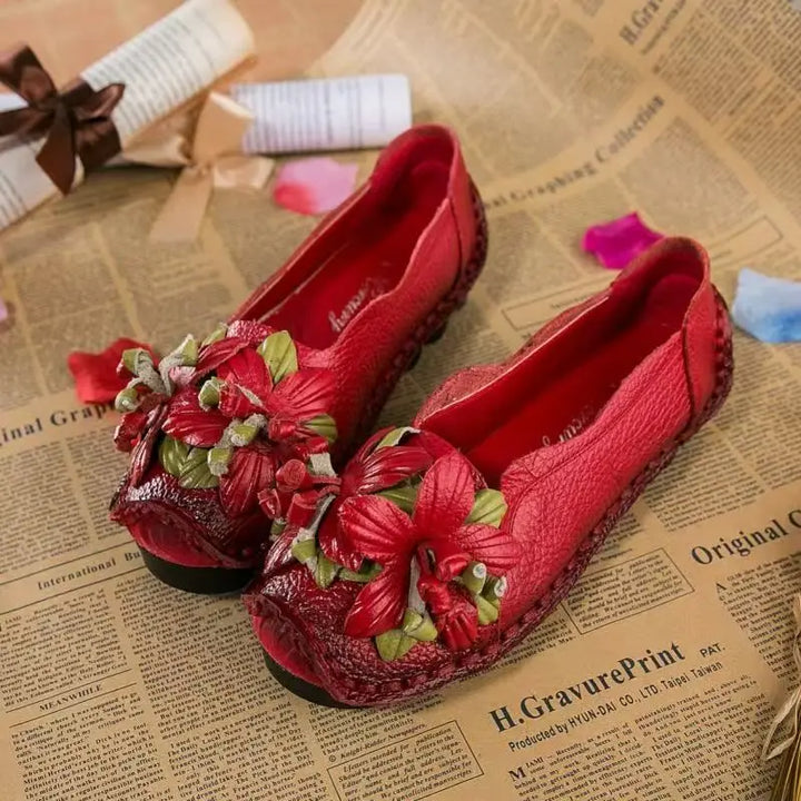 Botanika Leather Flats