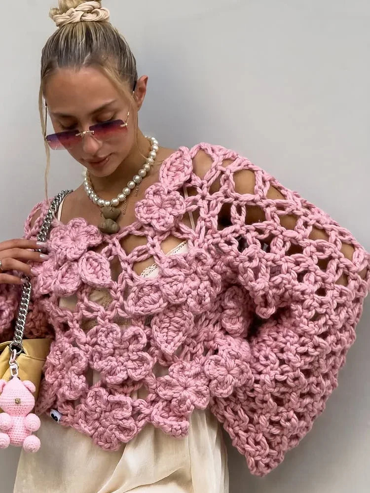 Rosetta Crochet Top