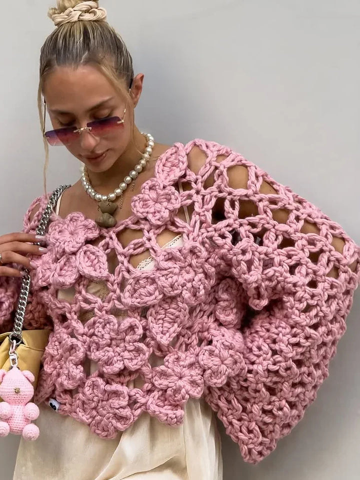 Rosetta Crochet Top