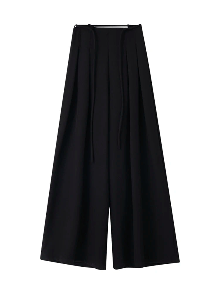 Pieghetta Pleated Wide-Leg Trousers