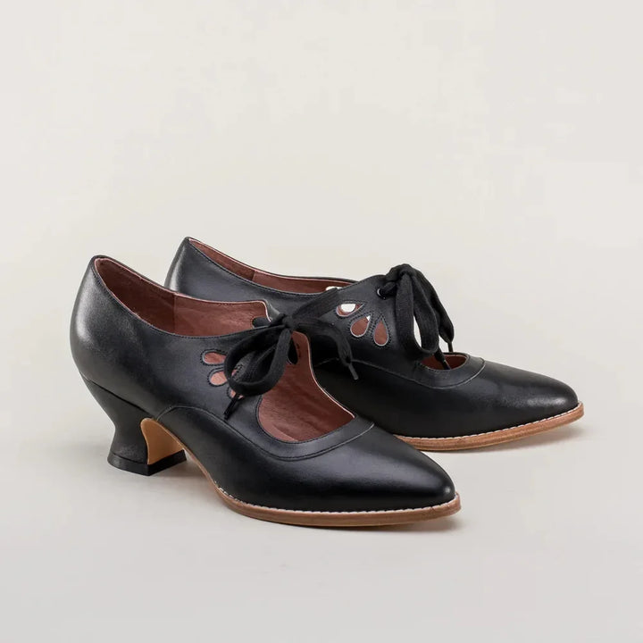 Hollow Harley Leather Heels