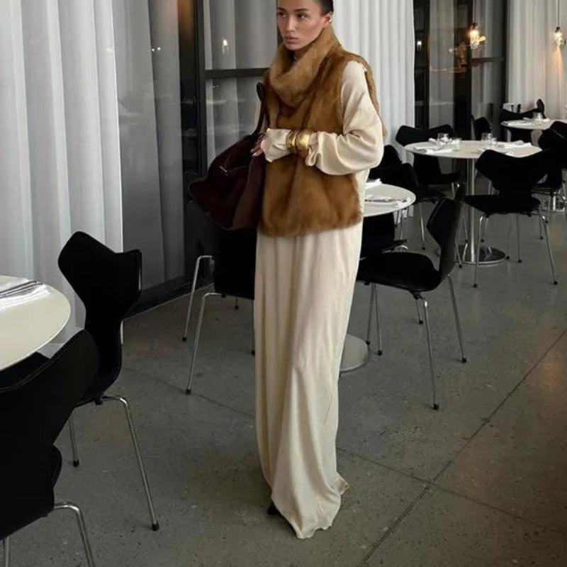 Solara Fur Vest
