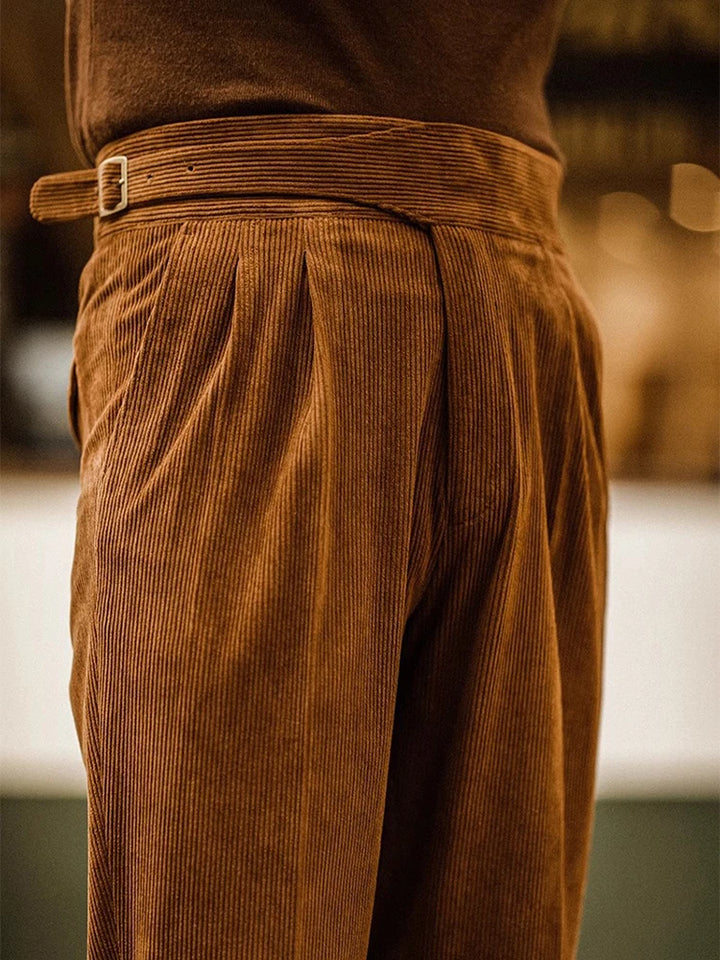 Capri Vintage Corduroy Trousers
