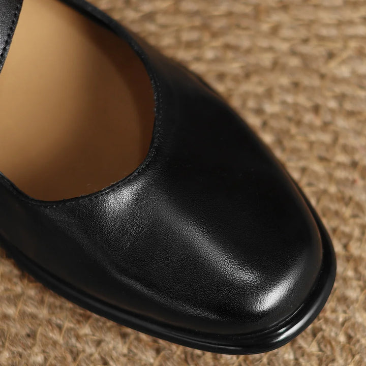 Formella Leather Flats