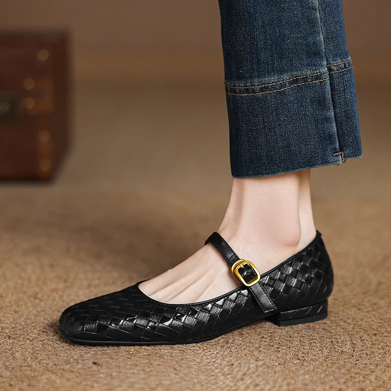 Milano Weave Flats