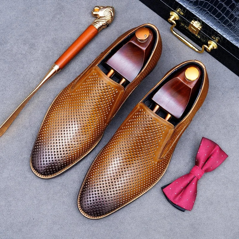 Perfora Leather Loafers